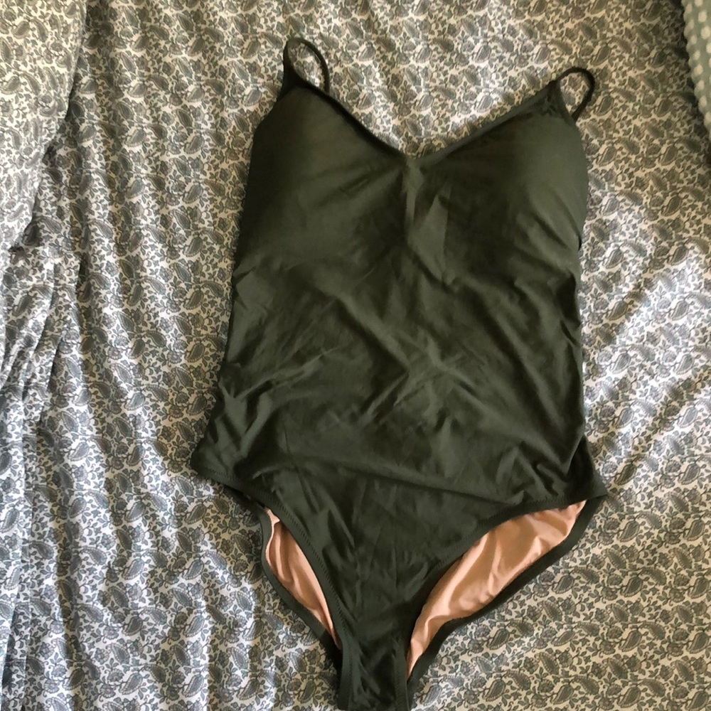 J Crew ballet one piece swim suit